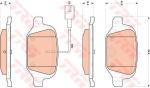 Pastiglie freno FIAT 500 ABARTH 10> POSTERIORI