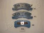 PAST. FRENO DAIHATSU CUORE VII 1.0