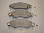 PAST. FRENO SUBARU JUSTY III  1.3