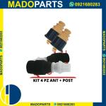 Kit 4 Pz Tampone Paracolpi Ammortizzatore Anteriore + Posteriore Fiat 500 Panda