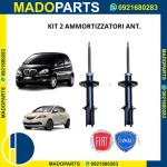 COPPIA 2 AMMORTIZZATORI ANTERIORI FIAT IDEA LANCIA MUSA YPSILON 1.2 1.3 MULTIJET