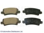 Pastiglie freno post. TOYOTA COROLLA 2001-07 1.4DT H/b.Sed -