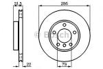 DISCO FR. BMW 323i 08/94-07/00